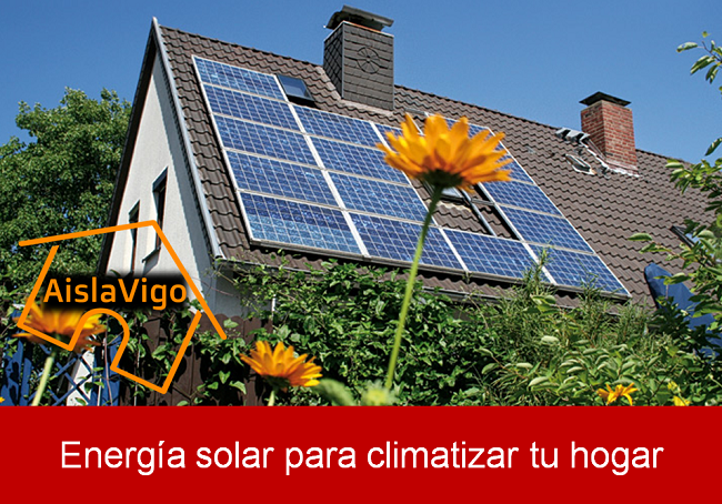 energía solar para climatizar tu hogar