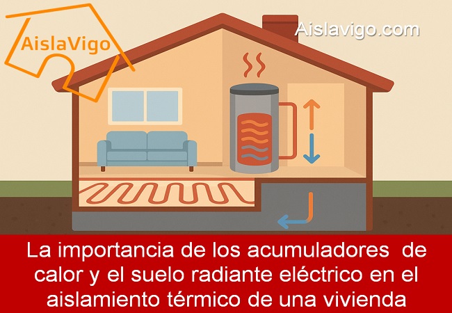 La importancia de los acumuladores de calor y suelo radiante electrico en el aislamiento de una vivienda