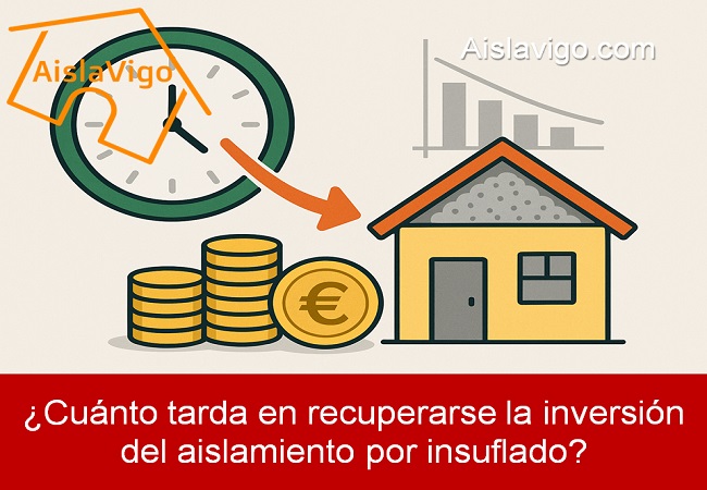 cuánto tarda en recuperarse la inversión del aislamiento por insuflado