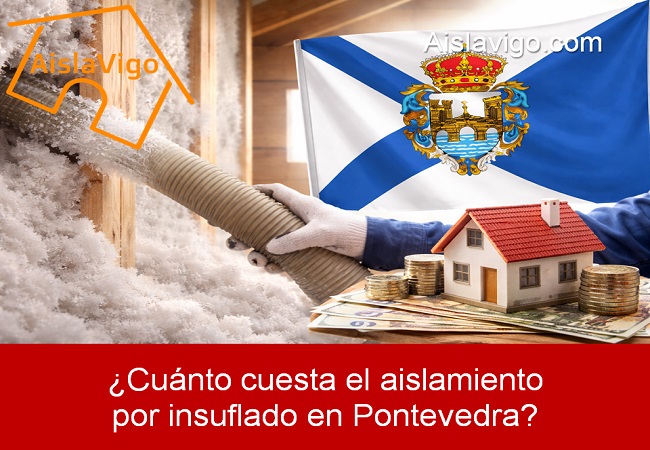 cuánto cuesta el aislamiento por insuflado en Pontevedra