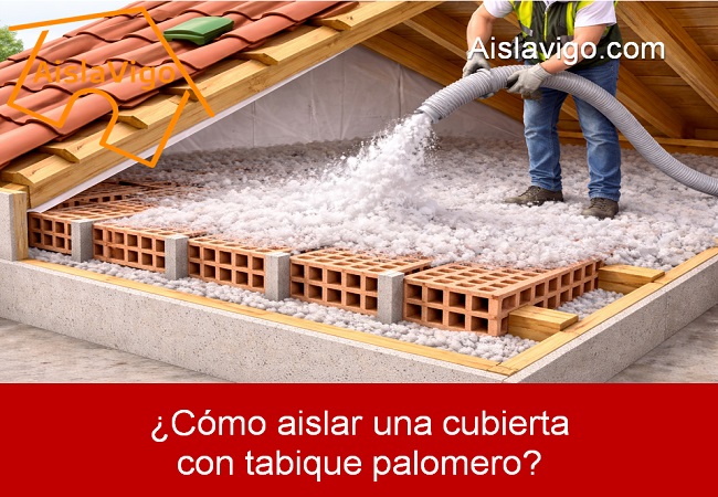 Cómo aislar una cubierta con tabique palomero
