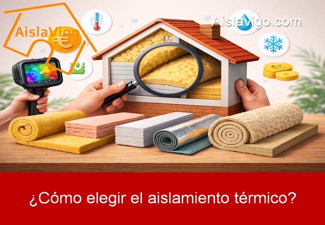 cómo elegir el aislamiento térmico