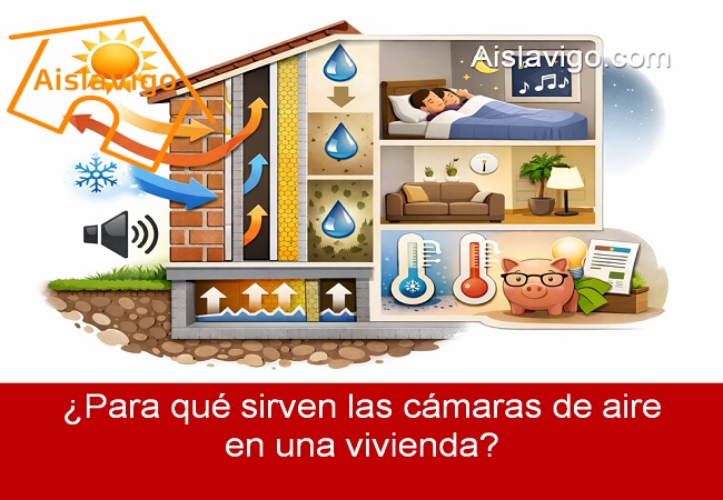 para qué sirven las cámara de aire en una vivienda