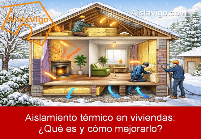 qué es el aislamiento térmico en viviendas
