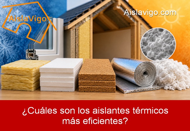 Cuáles son los aislantes térmicos más eficientes