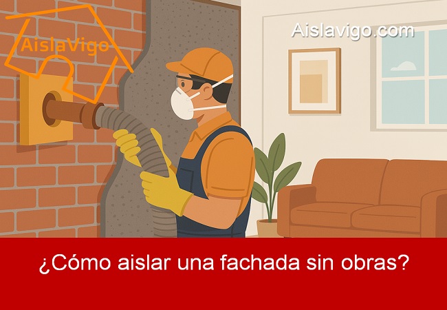 cómo aislar una fachada sin obras